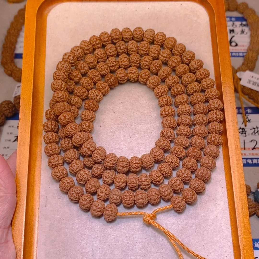 金刚菩提手串爆肉精品老树王108脖挂10