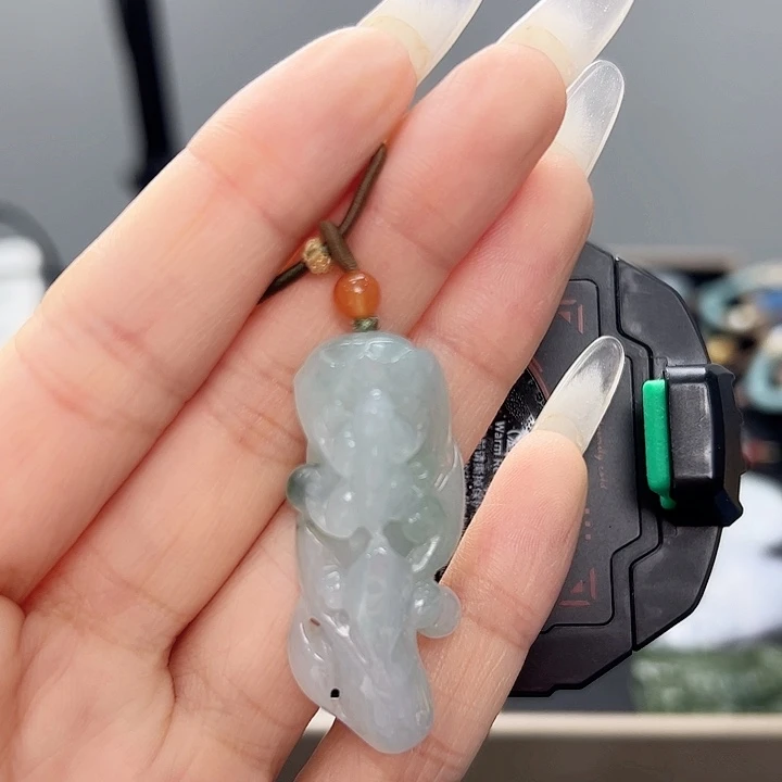 颈饰未镶嵌翡翠天然翡翠未镶嵌