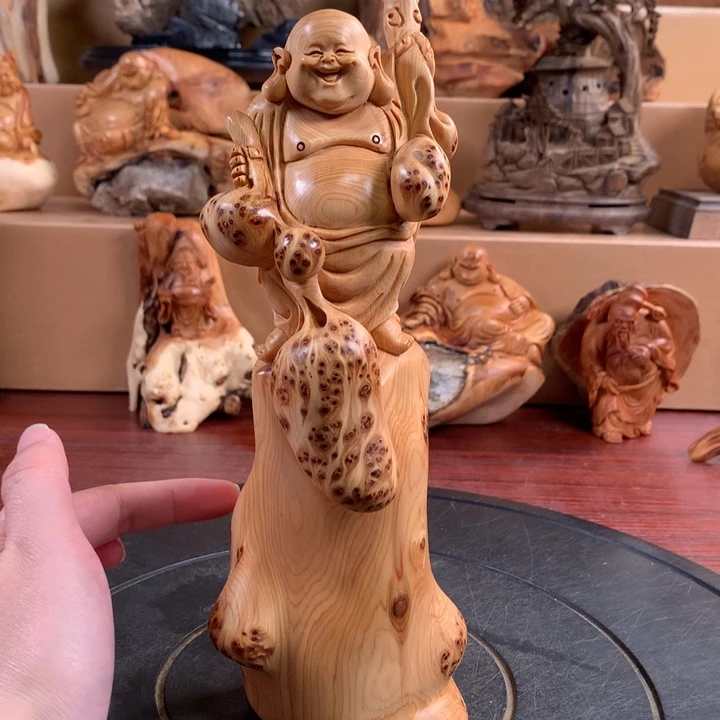 柏木（崖柏）根雕摆件