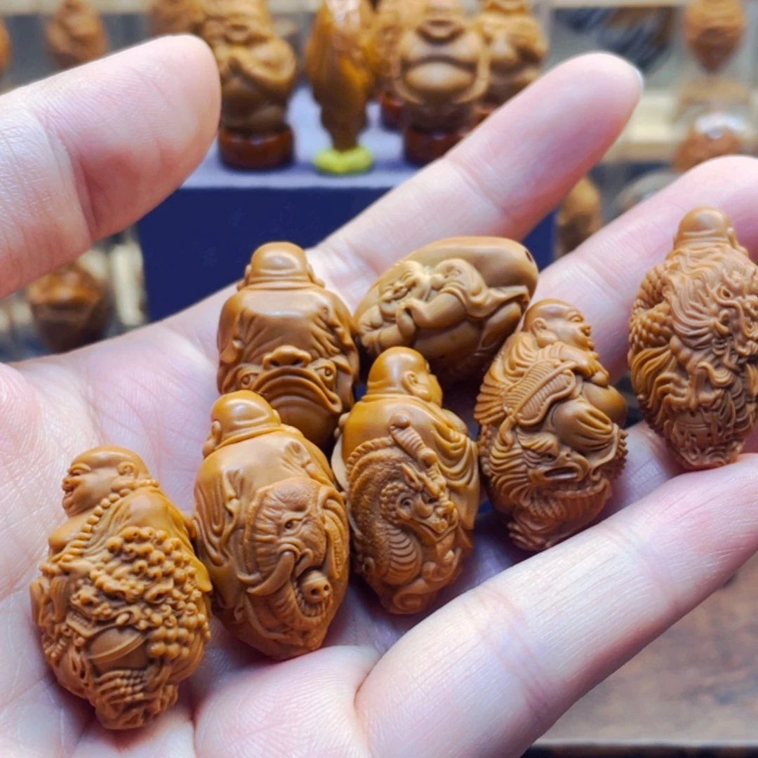 【闪购商品】橄榄核手串/手链火***楽