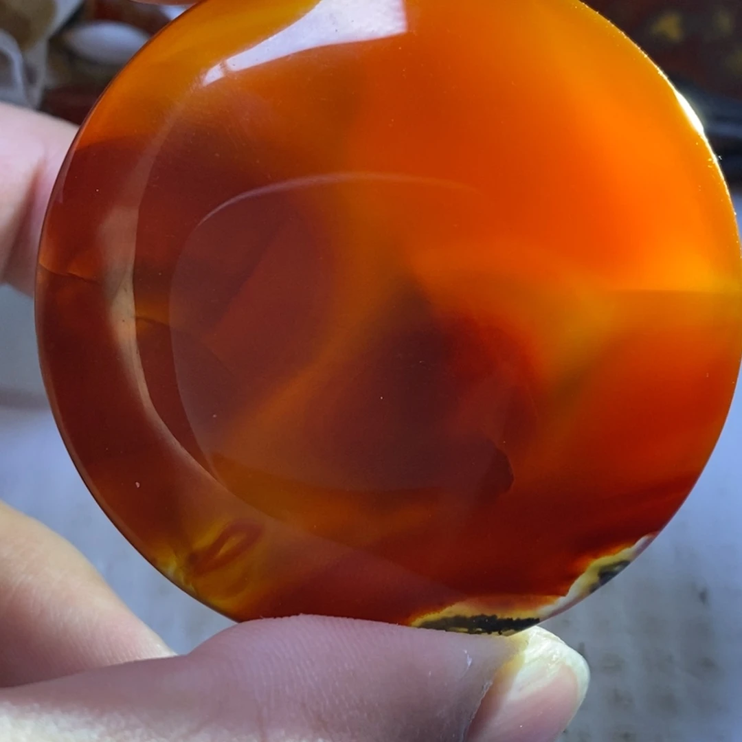 玛瑙/玉髓吊坠(赠链)未镶嵌看****?