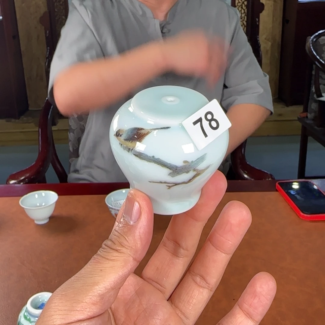 成窑精品青白瓷茶器