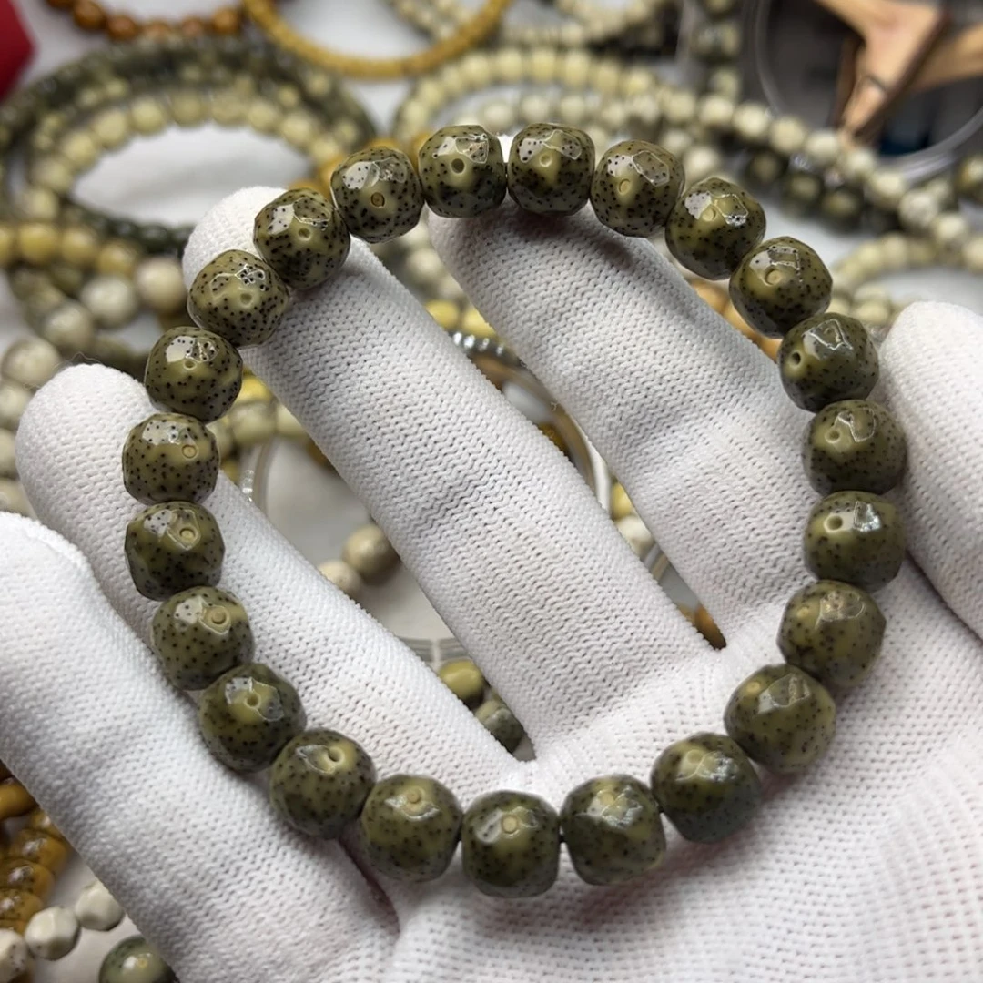 墨***空吊坠星月菩提钻面无相