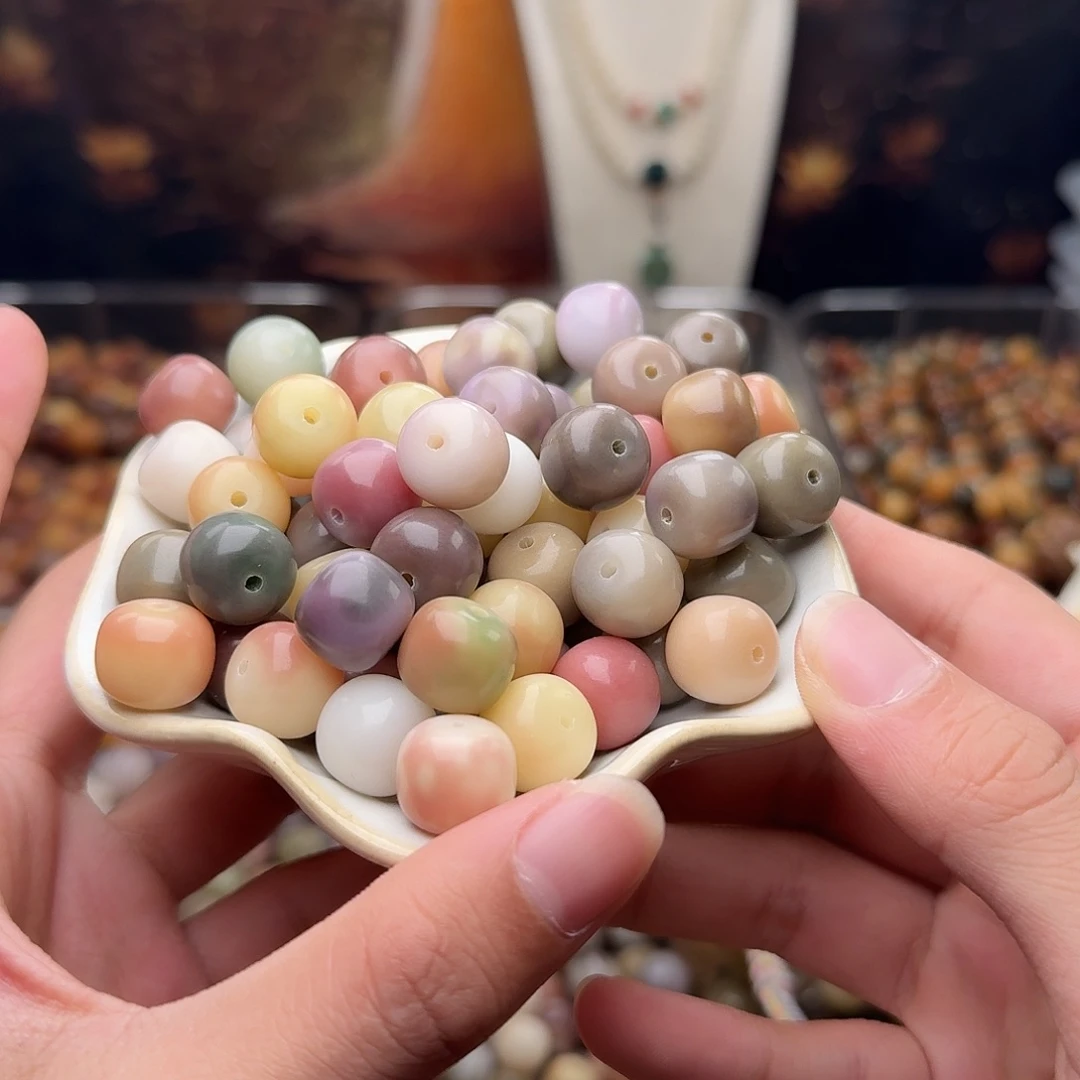 星***创菩提根/象牙果吊坠200 颗霓虹灯 14 干磨桶