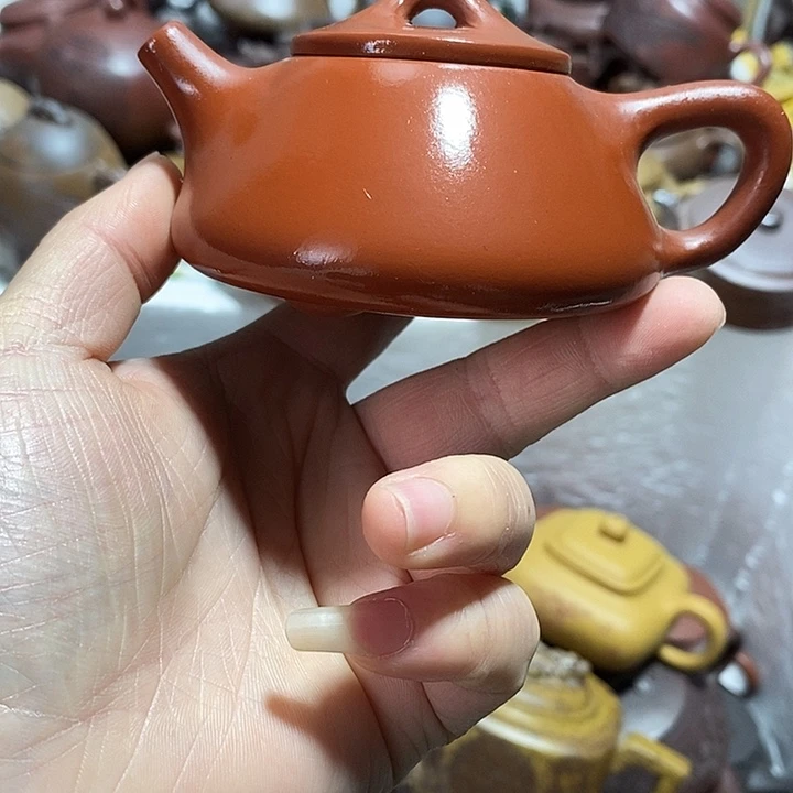 紫砂茶壶口瑕微瑕