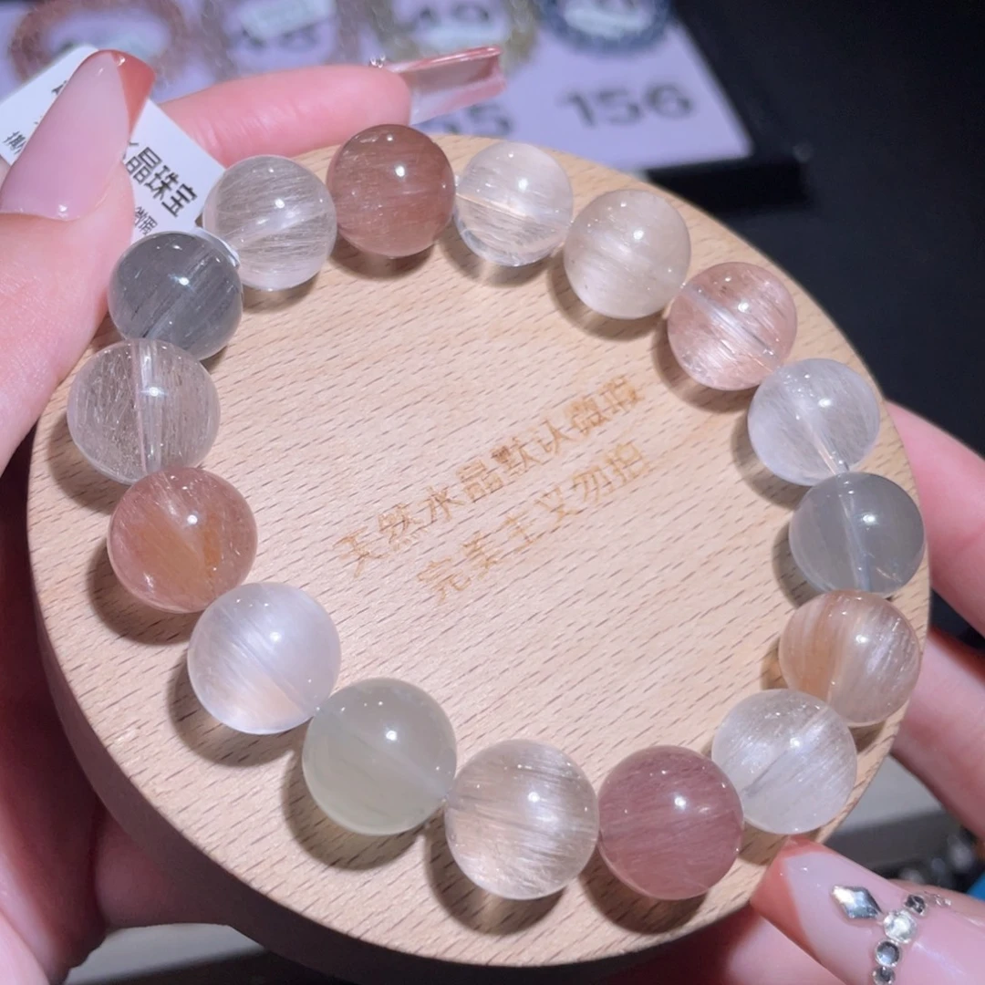 未镶嵌手链水晶146号多样性发一P 13mm+