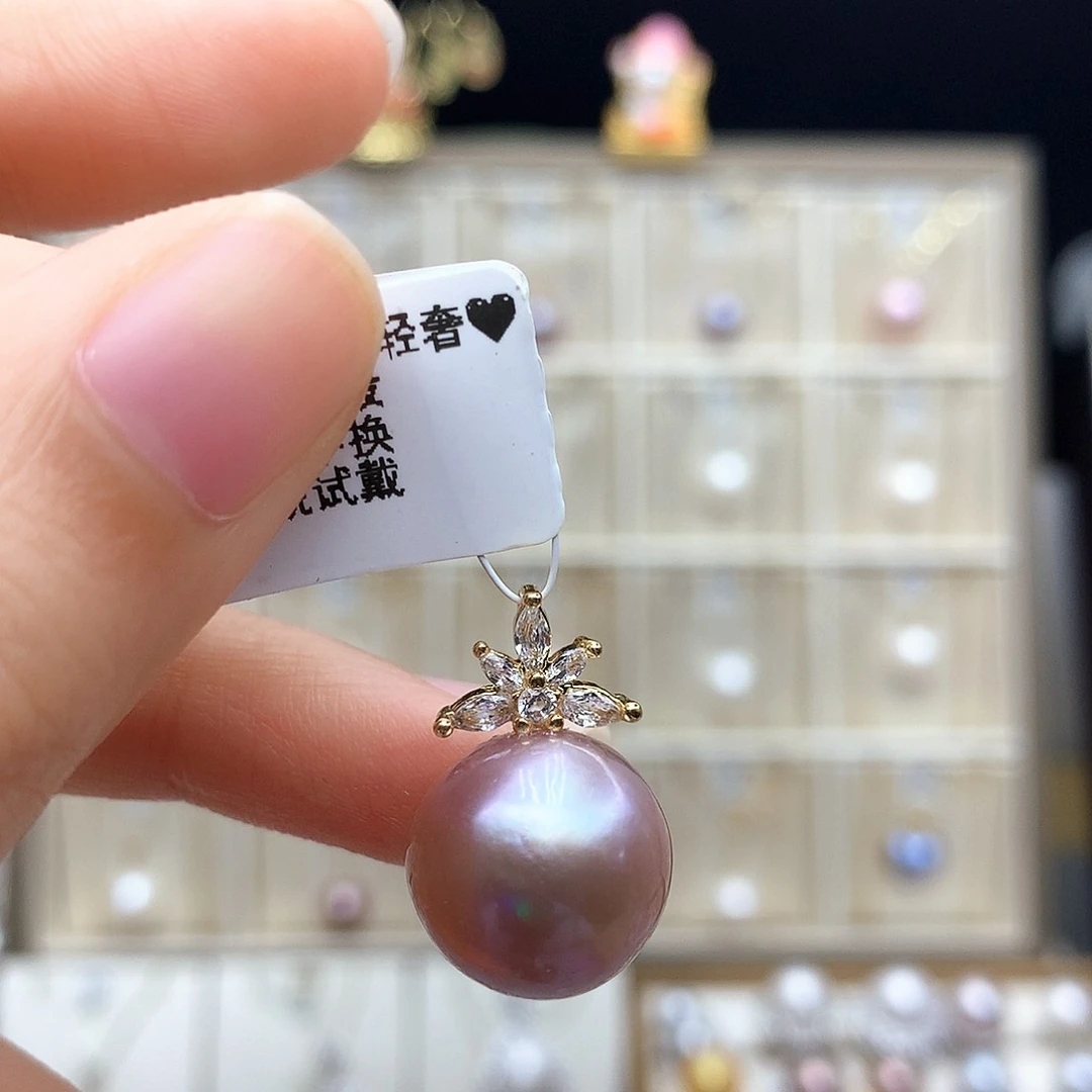 淡水珍珠合金颈饰