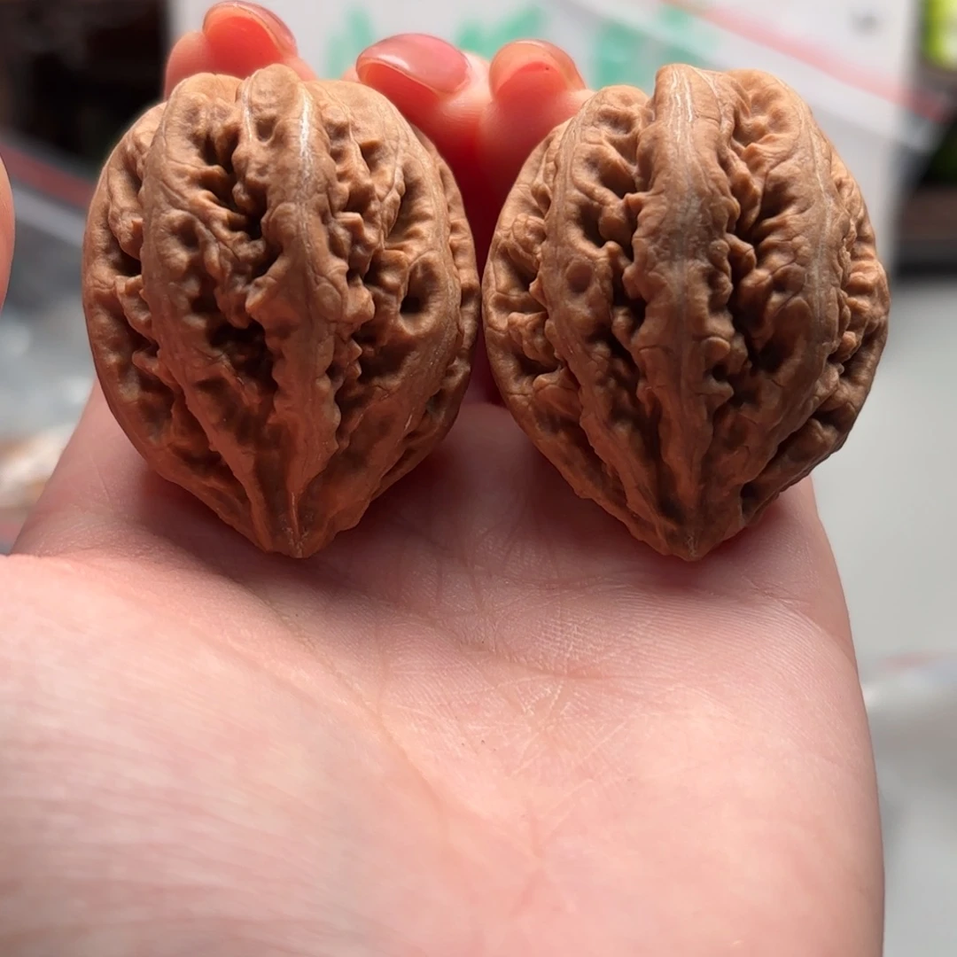 何***菲文玩核桃把件小蛙63