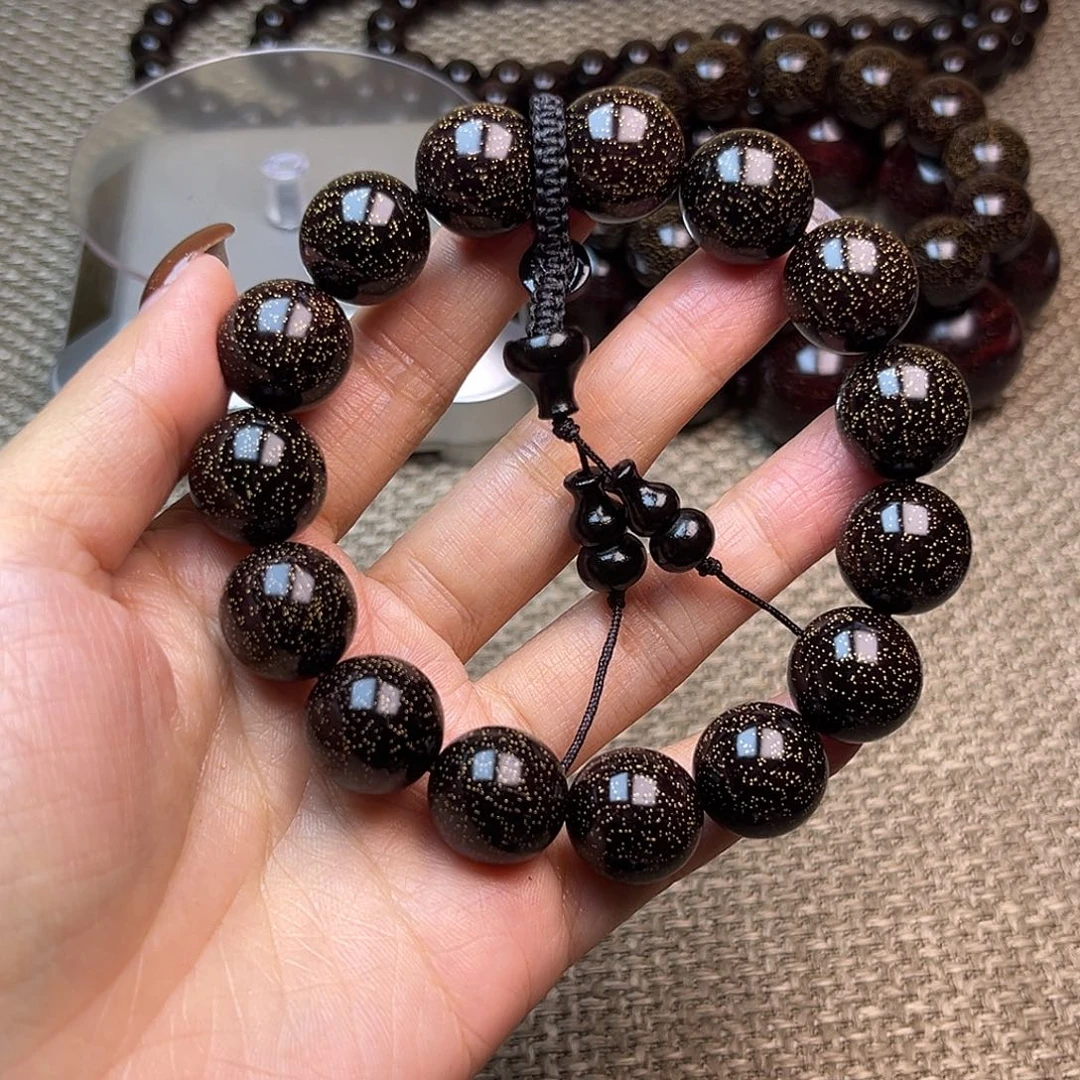 檀香紫檀（小叶紫檀）1.5 15颗爆星