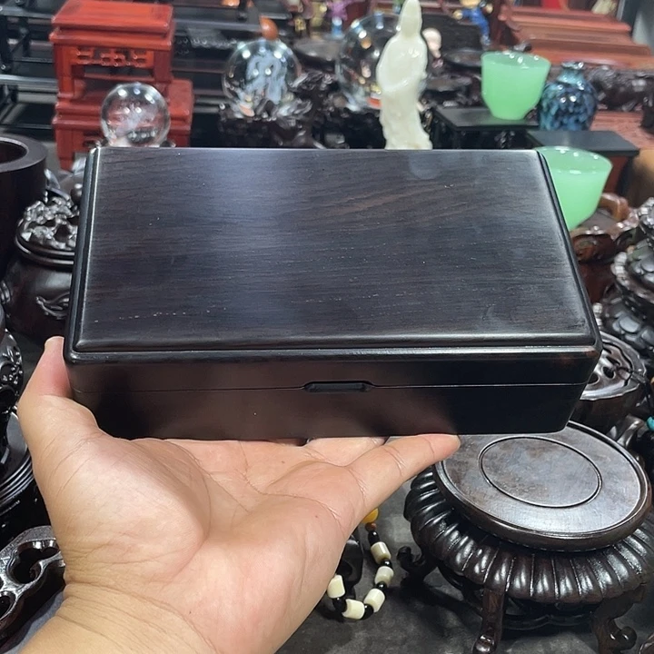 琉璃手工艺品红木底座工艺品
