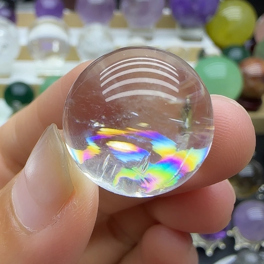 未镶嵌珠宝半成品水晶19.7mm