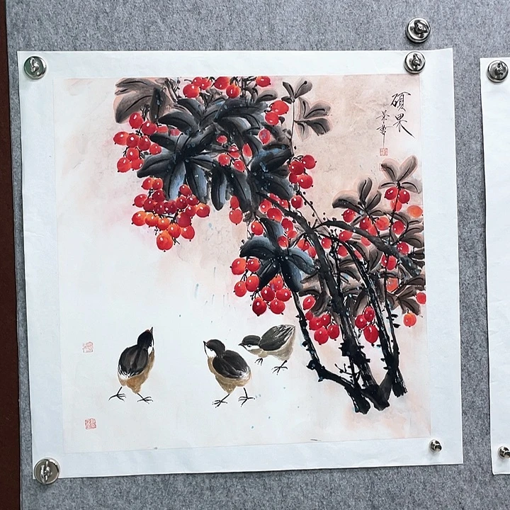 书法崔老师四尺斗方