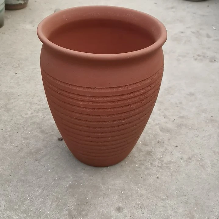 红陶口20高27瑕疵