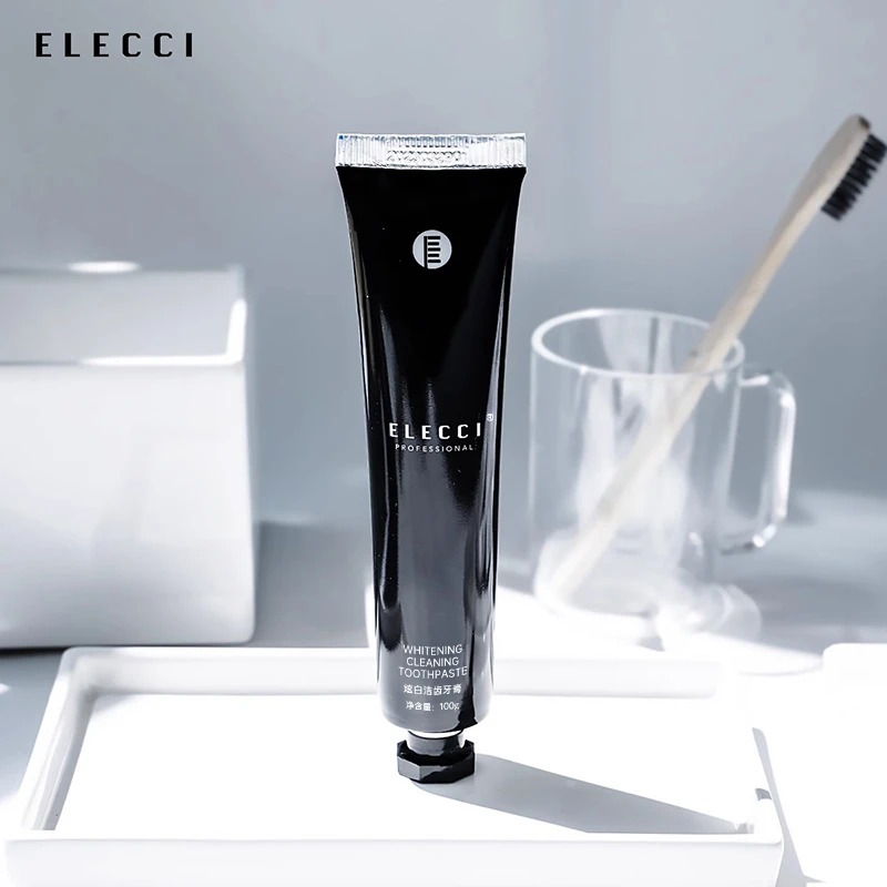 elecci伊皙黎益生菌牙膏美白清洁口腔家庭用