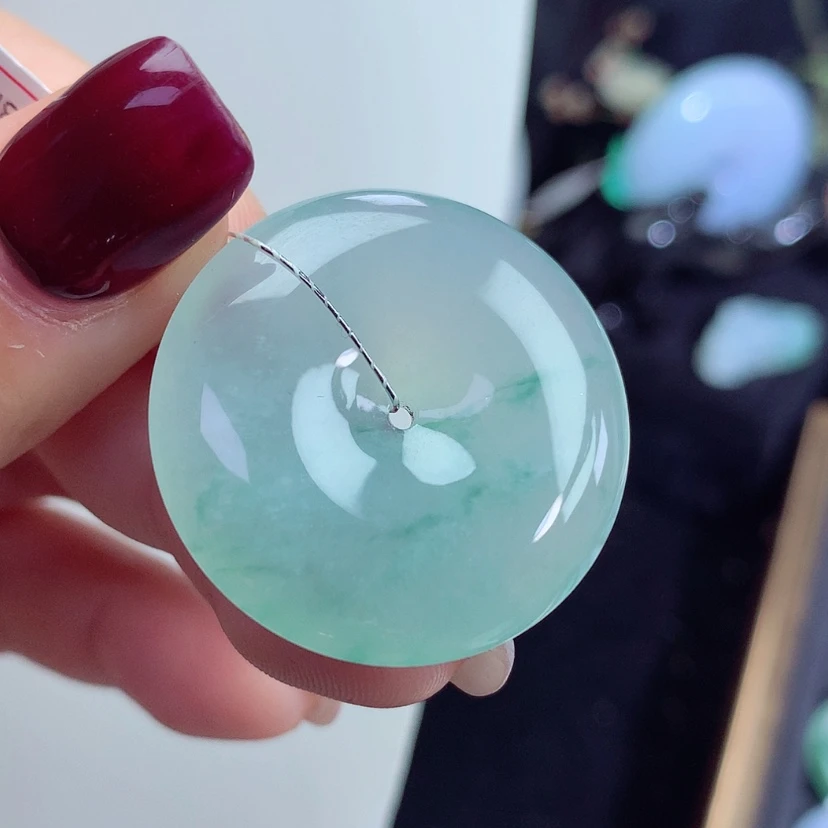 【闪购商品】颈饰未镶嵌翡翠尺寸31-6.8