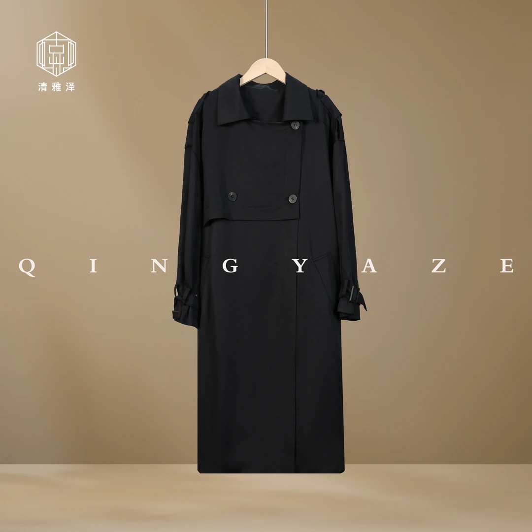 会呼吸的肯辛顿！经典定制面料风衣！GZ4739