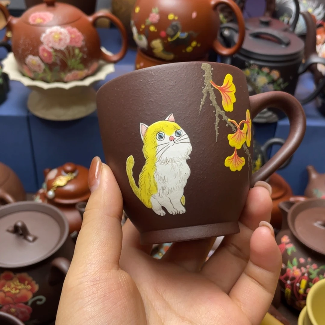 茶杯紫砂紫砂主人杯160cc