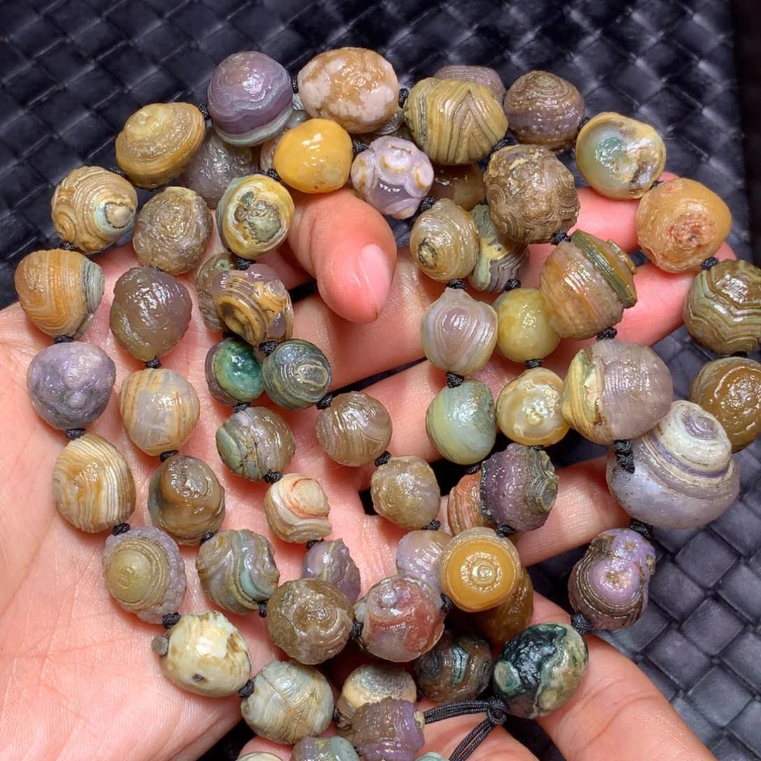 未镶嵌玛瑙/玉髓珠宝半成品