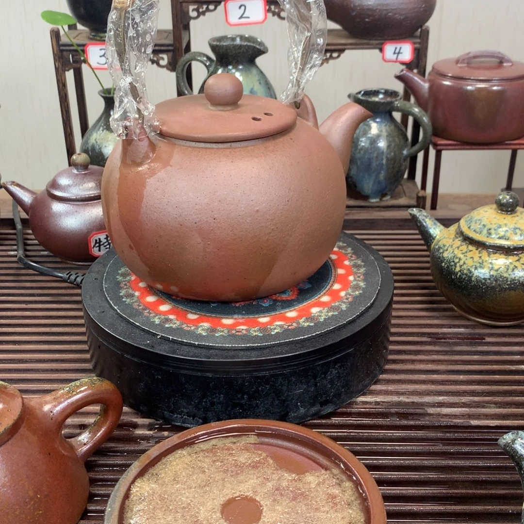 前***锦茶壶紫砂紫砂制作