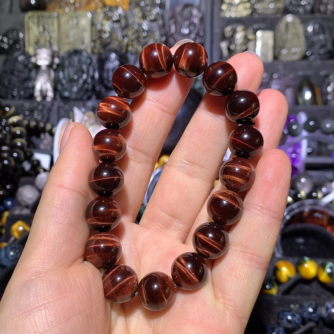 J***鹿木变石未镶嵌手链手串