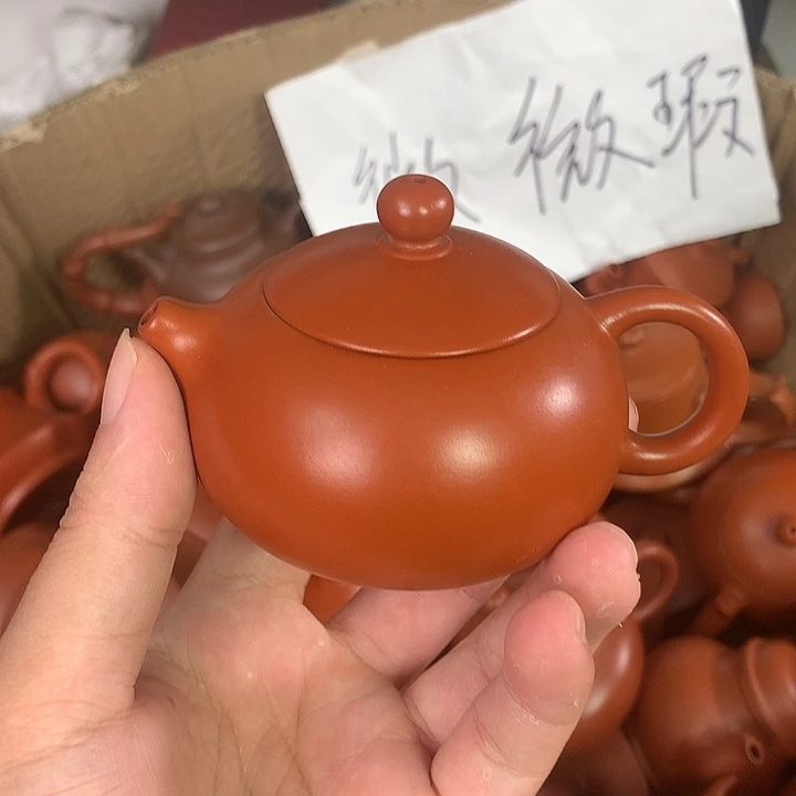 原矿朱泥茶具茶壶家用120