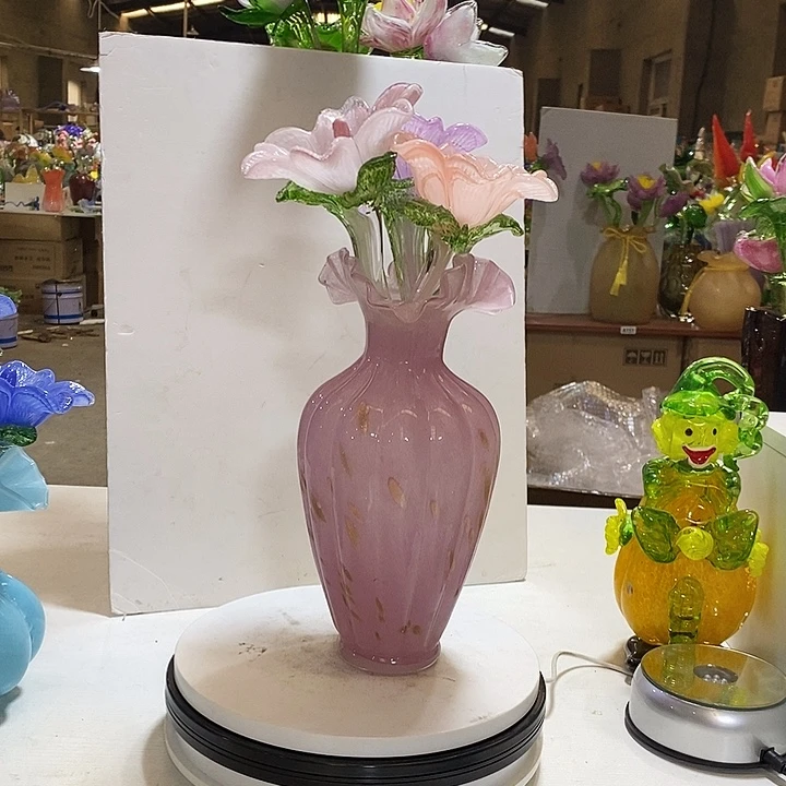 3只花加瓶高35厘米