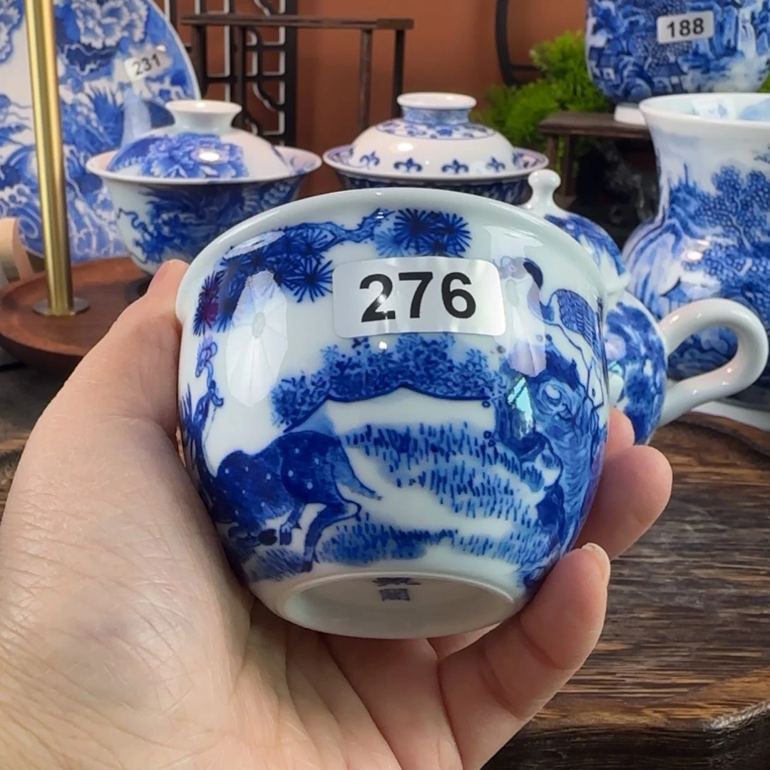 布*景德镇陶瓷手绘茶器276