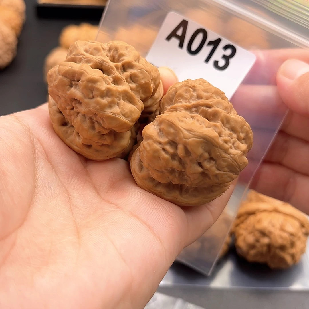 文玩核桃把件蛙蛙精品41度45