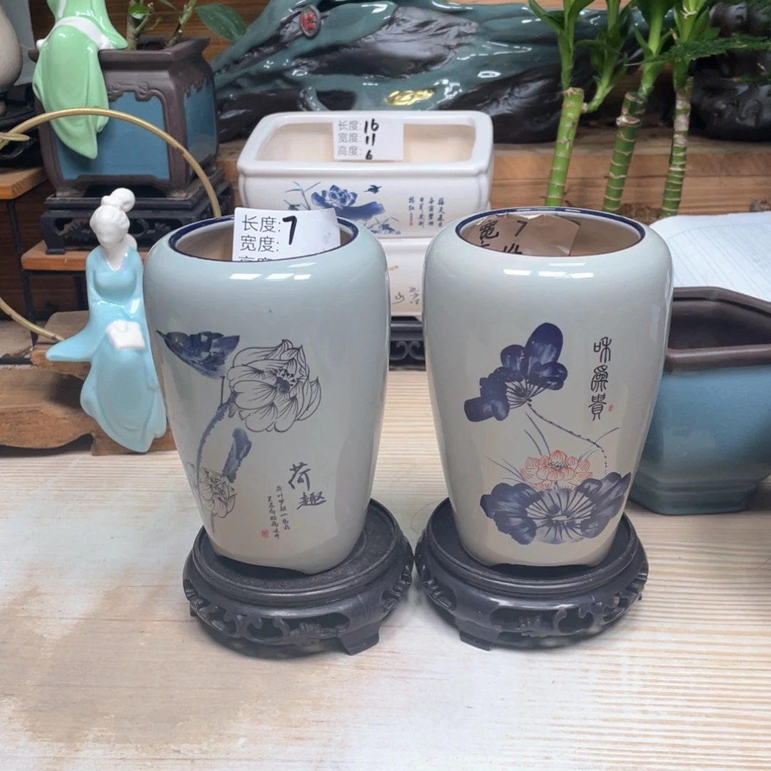 陶瓷花盆陶瓷花盆