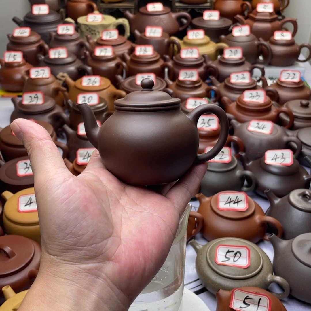 茶壶紫砂宜兴紫砂半手工