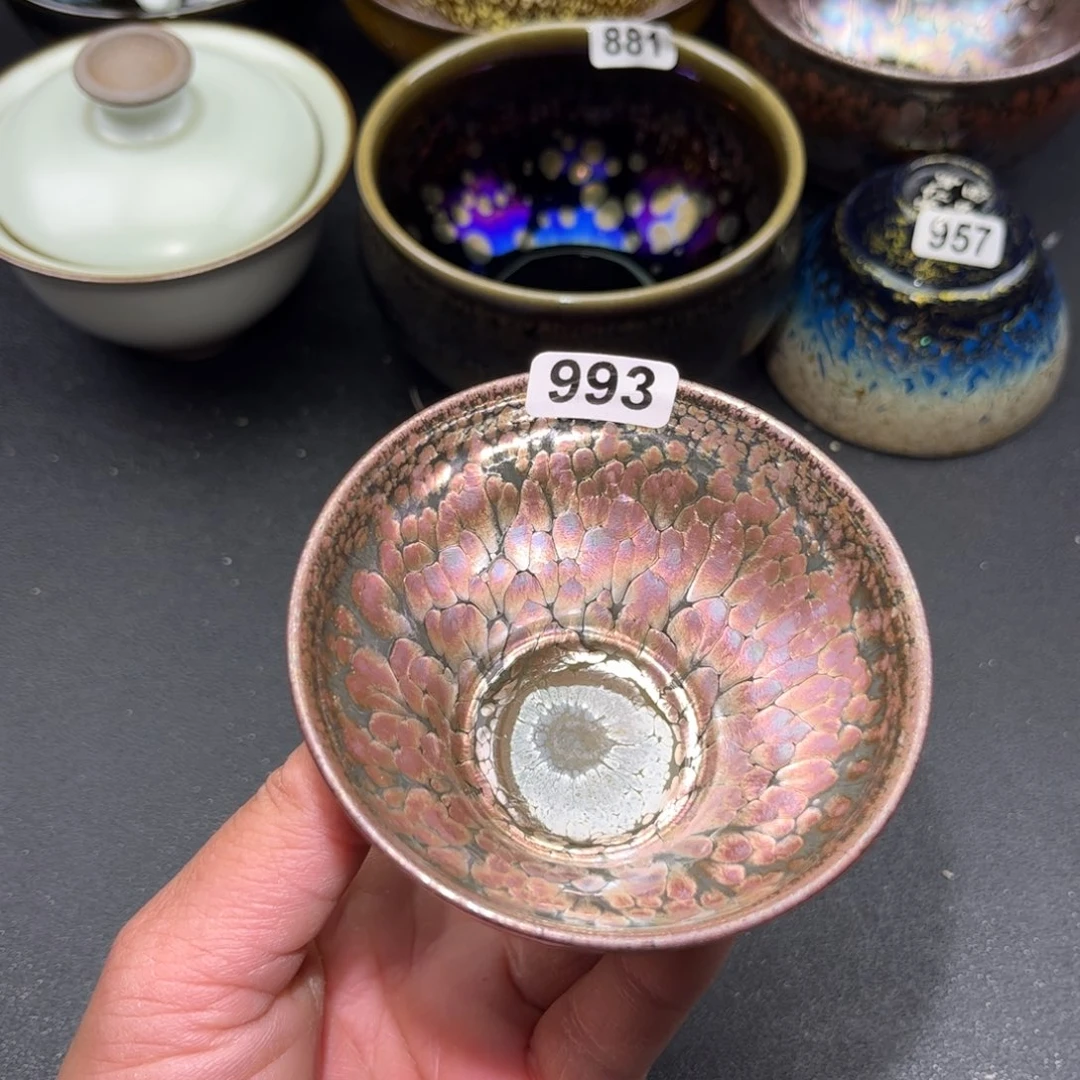 茶盏993 建盏单盏放大漏……