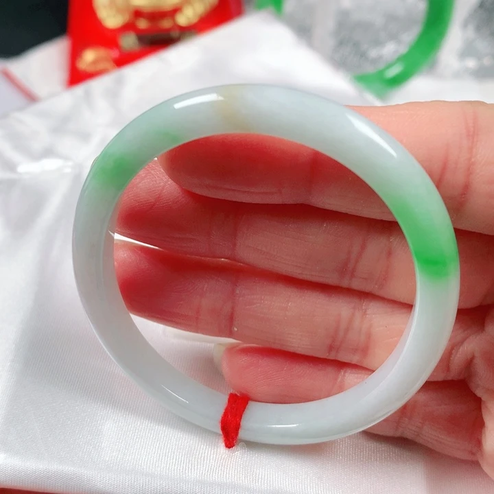 未镶嵌手镯翡翠  编号DH1149 贵妃52