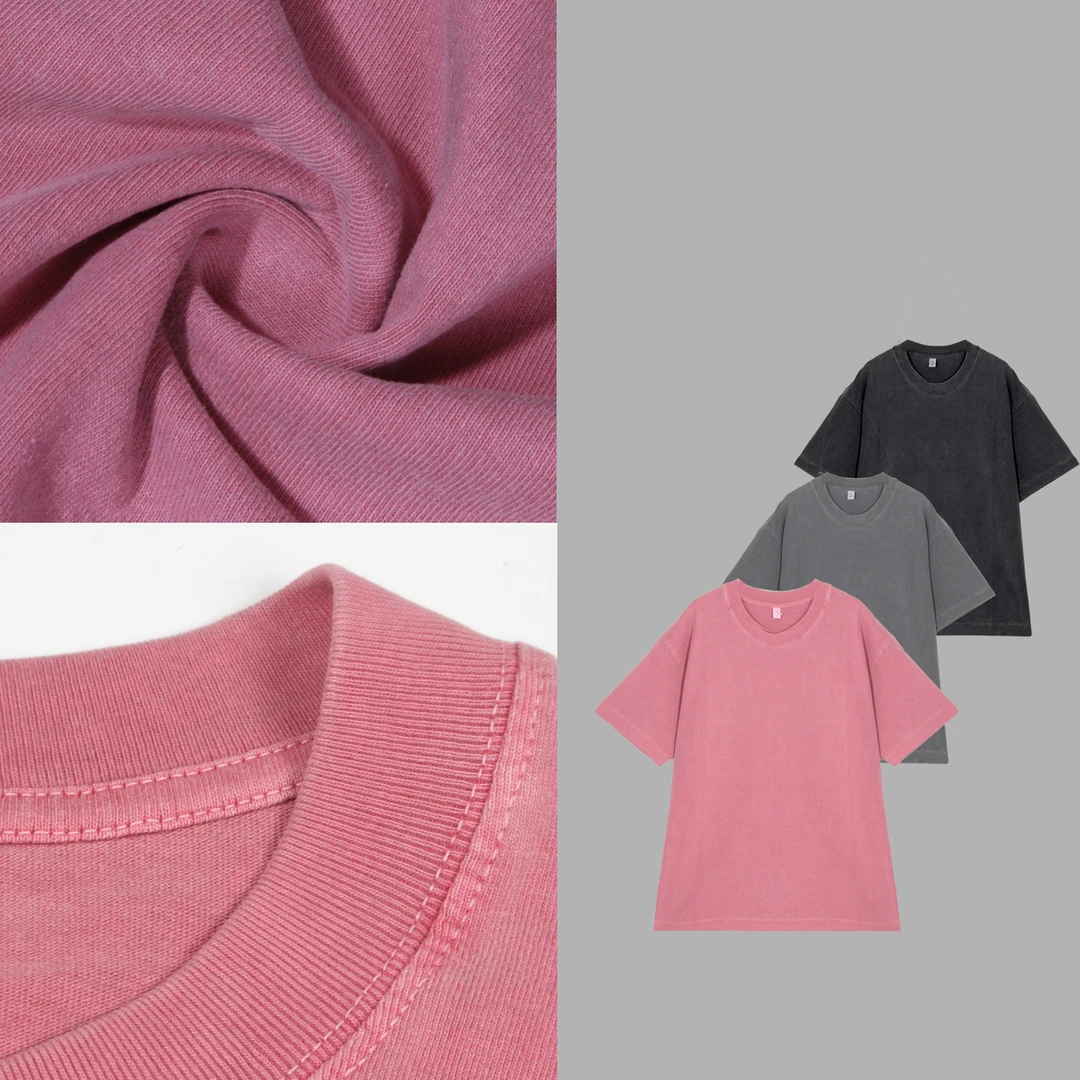 凯特丝2148#美式胶印百搭潮流大版型男女同款短袖