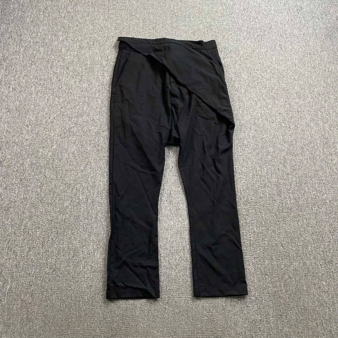 90新 maje j2/黑色门襟长裤 40码400293