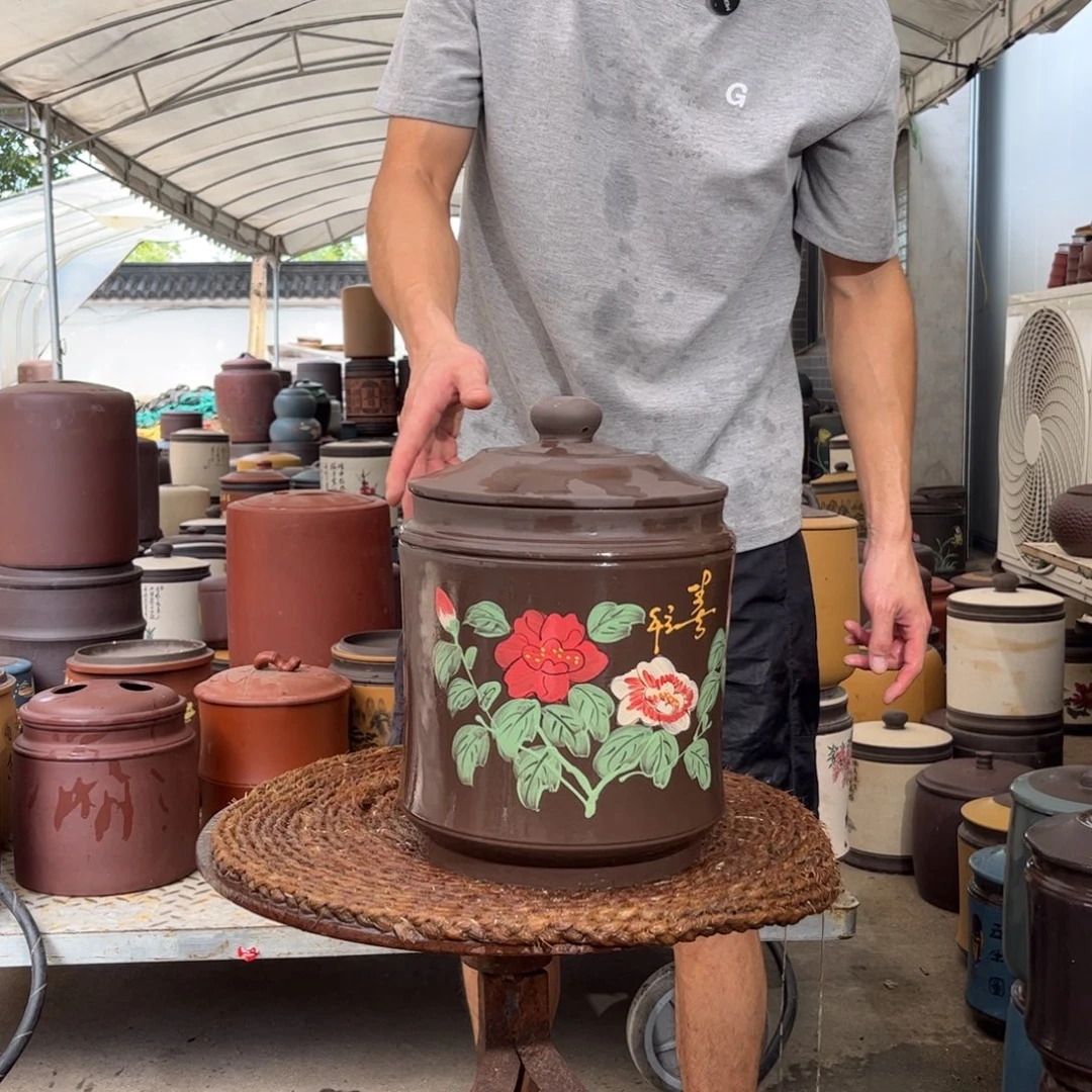 紫砂茶叶罐8饼茶叶罐