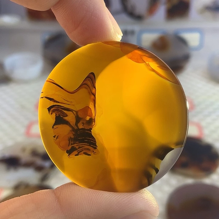 玛瑙/玉髓合金颈饰