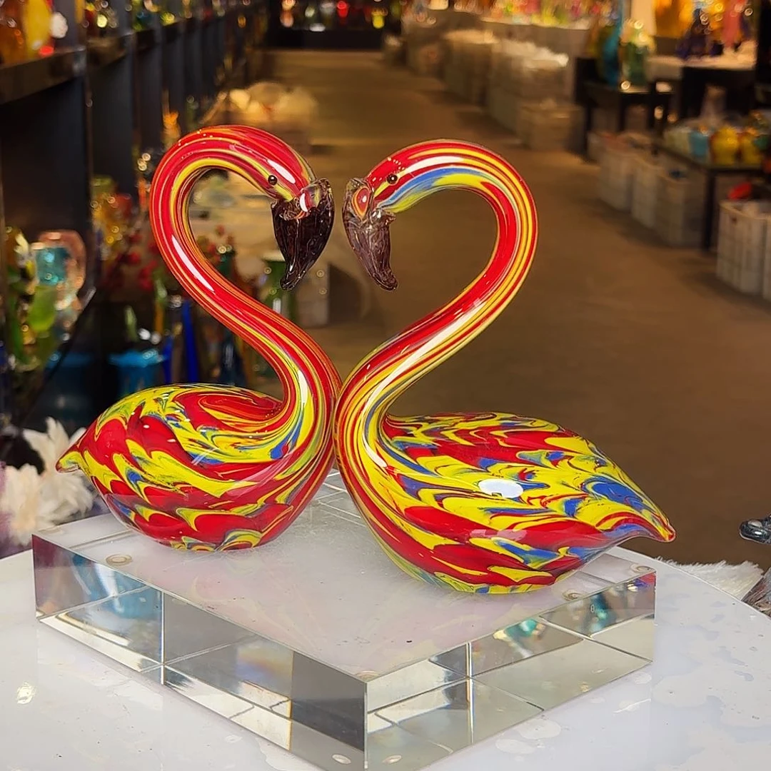 可***瘾琉璃手工艺品琉璃花的