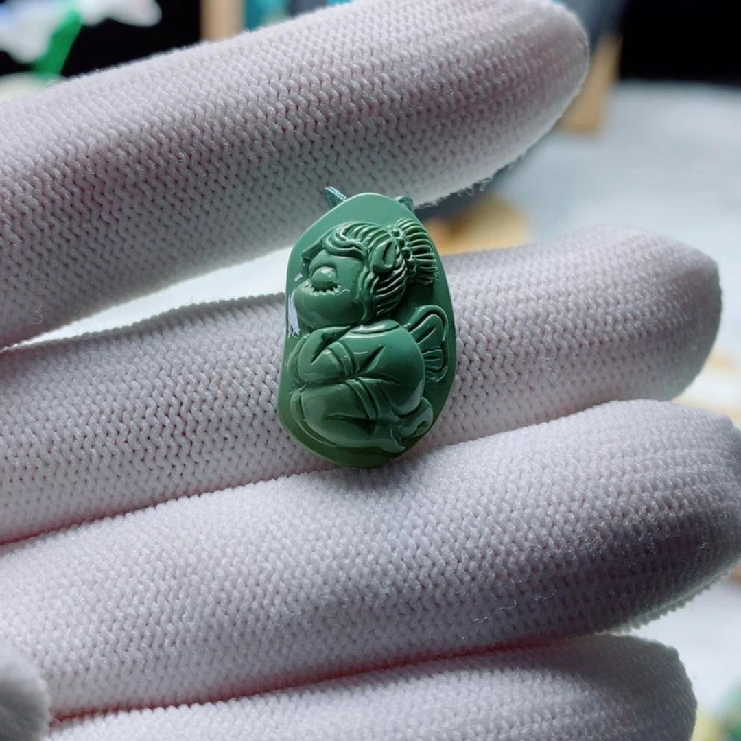 未镶嵌绿松石珠宝奇石