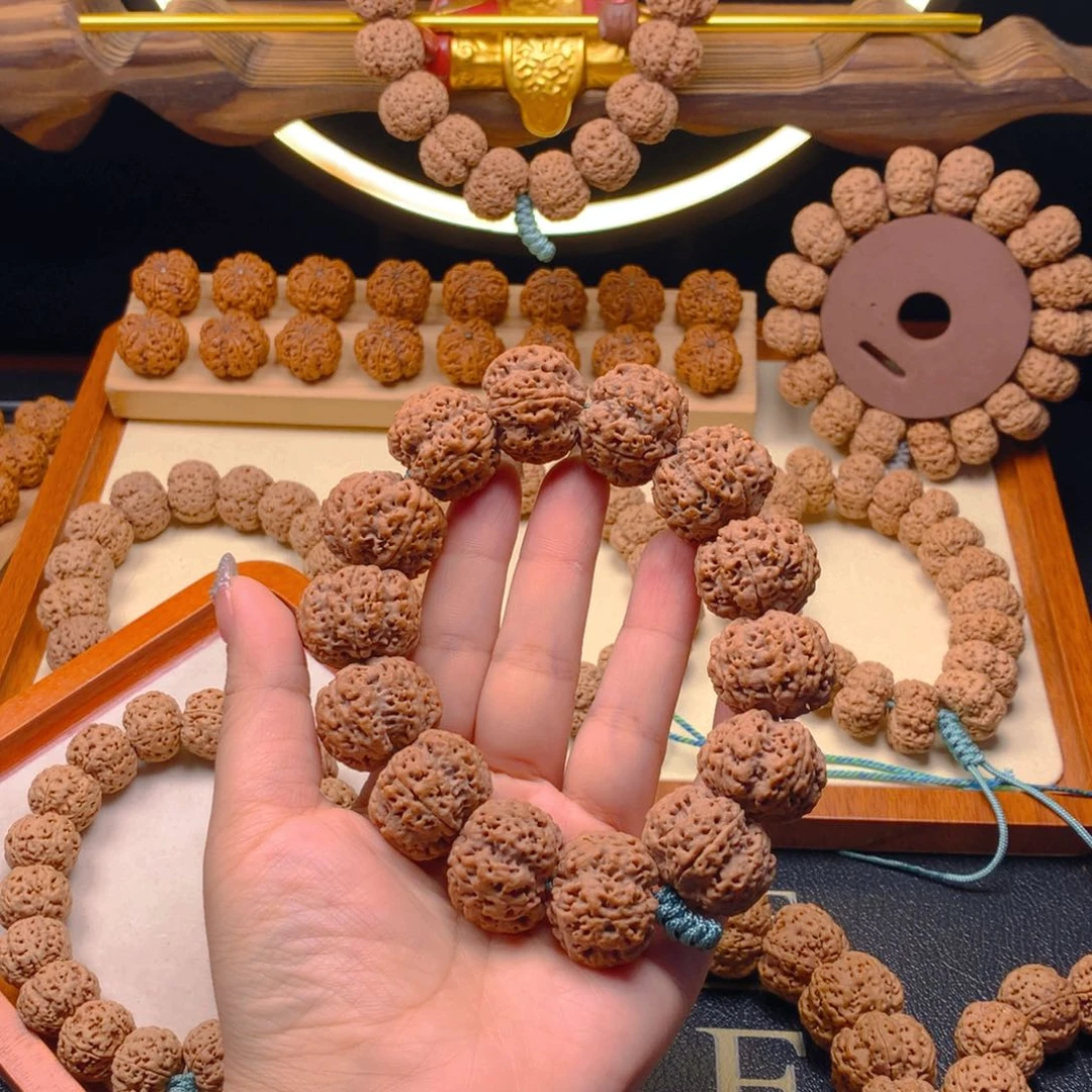 金刚菩提手串7号26尺寸古龙铁籽