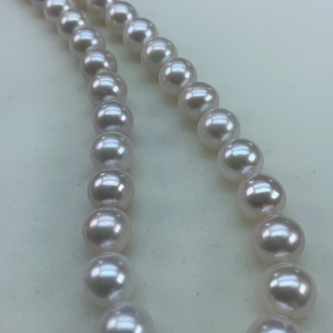 10/11大灯泡炫彩油亮银S925镶嵌淡水珍珠