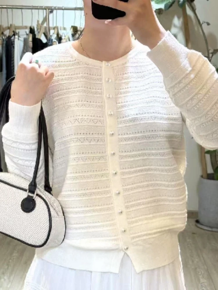 8518小香风毛衣开衫外搭上衣长袖休闲外套