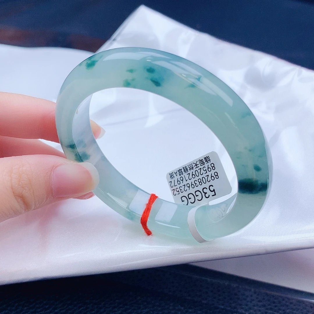 翡翠未镶嵌手镯缅甸天然翡翠a货手镯