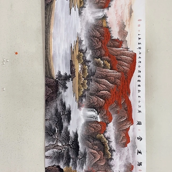 国画国画作品集的故事