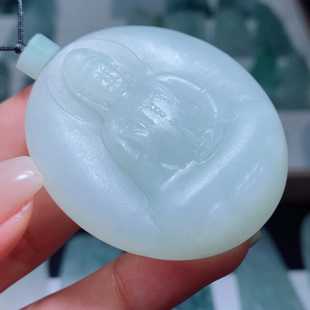 未镶嵌吊坠定制翡翠