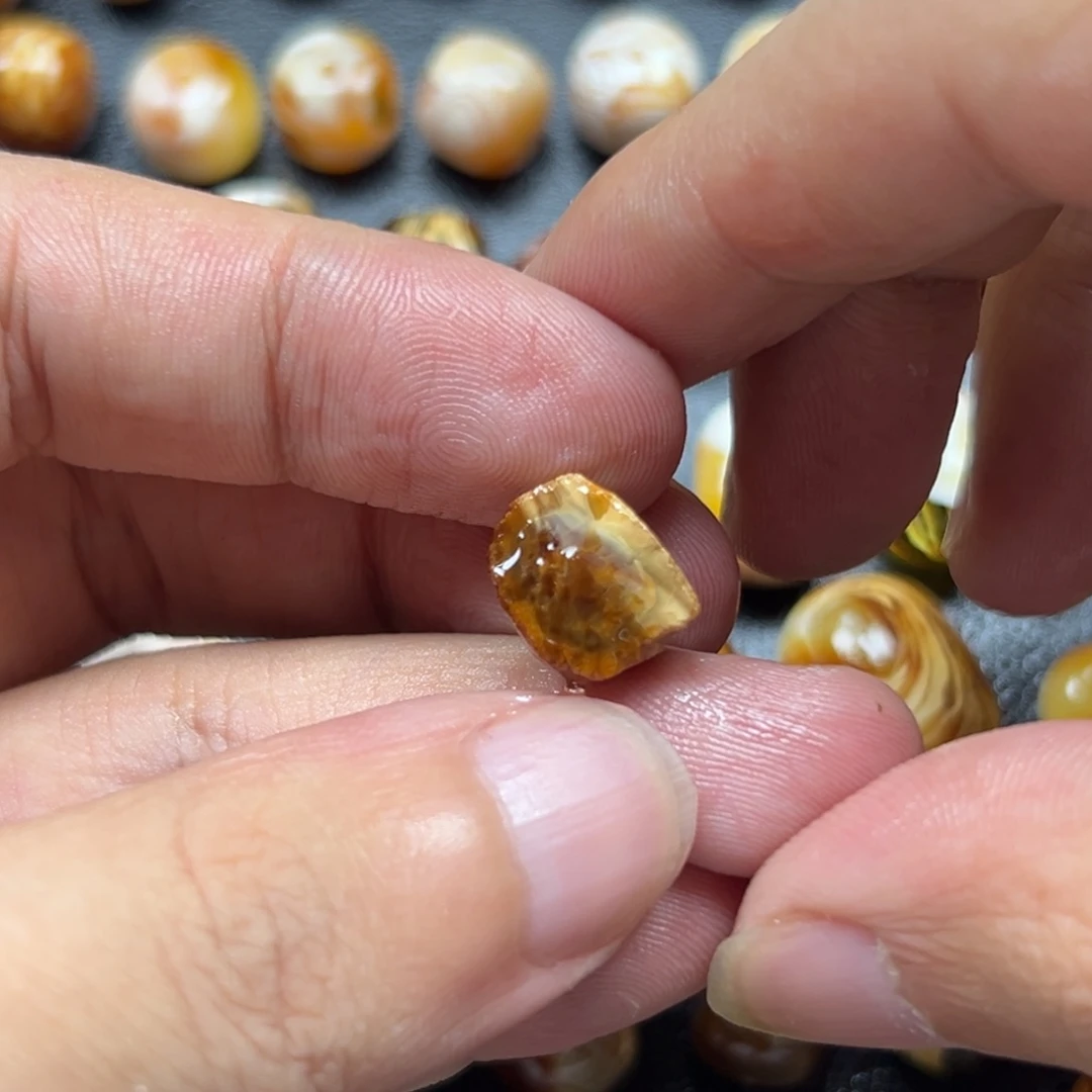 定制琥珀未镶嵌琥珀蜜蜡原石定制