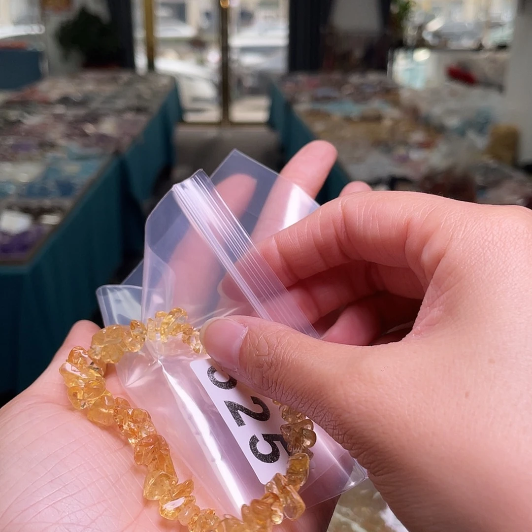 未镶嵌手链水晶525黄水晶