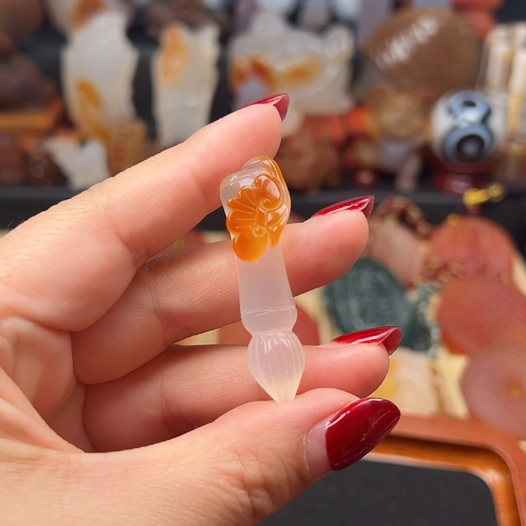 玛瑙/玉髓未镶嵌颈饰