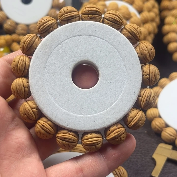 桃核手串13尺寸金豆桃核