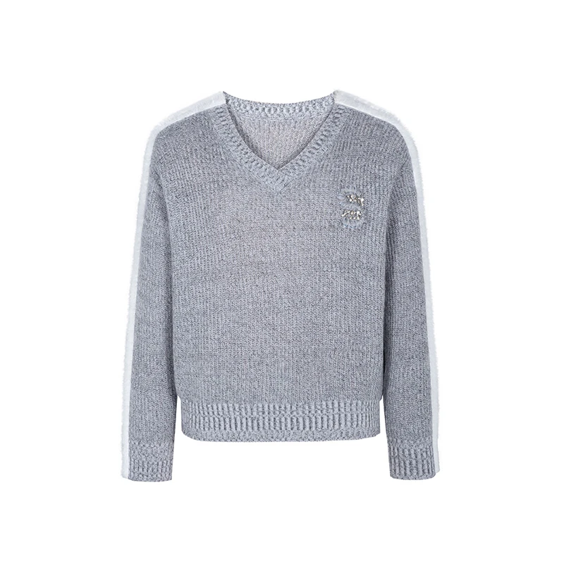 【直播专享】商场同款春秋新品刺绣钉钻设计针织衫NDY1A41584