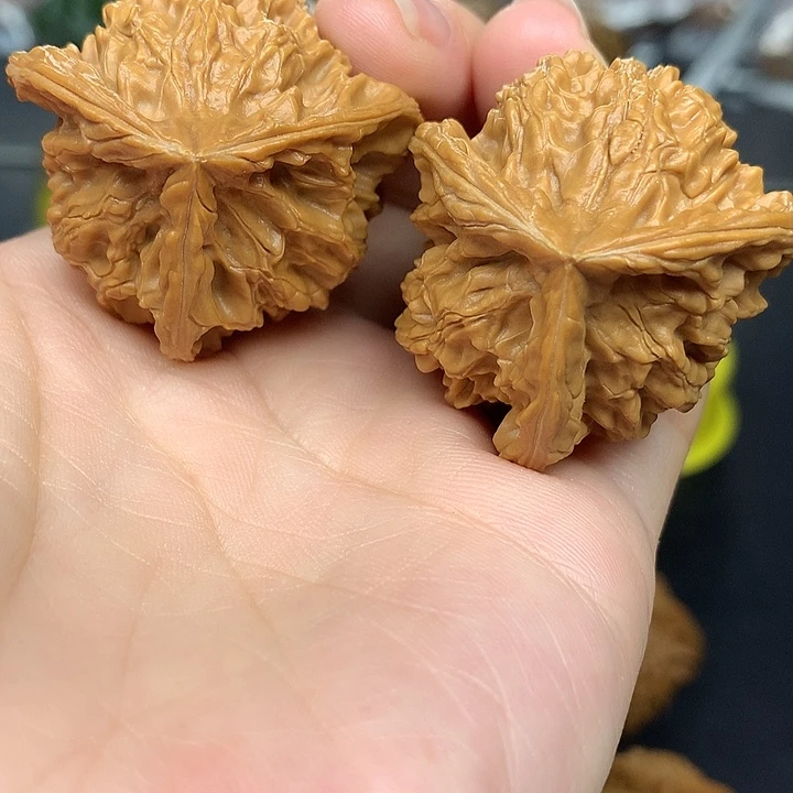 吊坠文玩核桃37三棱